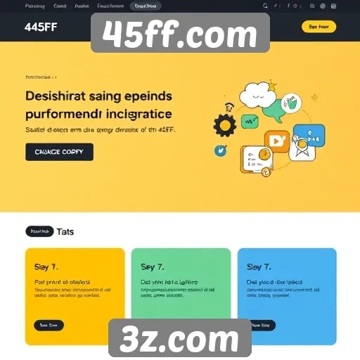Desempenho técnico e recursos do site 45ff.com